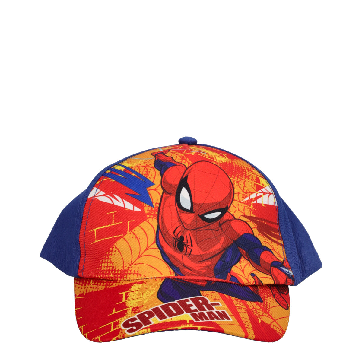 Cappello con Visiera Bambino Blu e Rosso Spider-Man