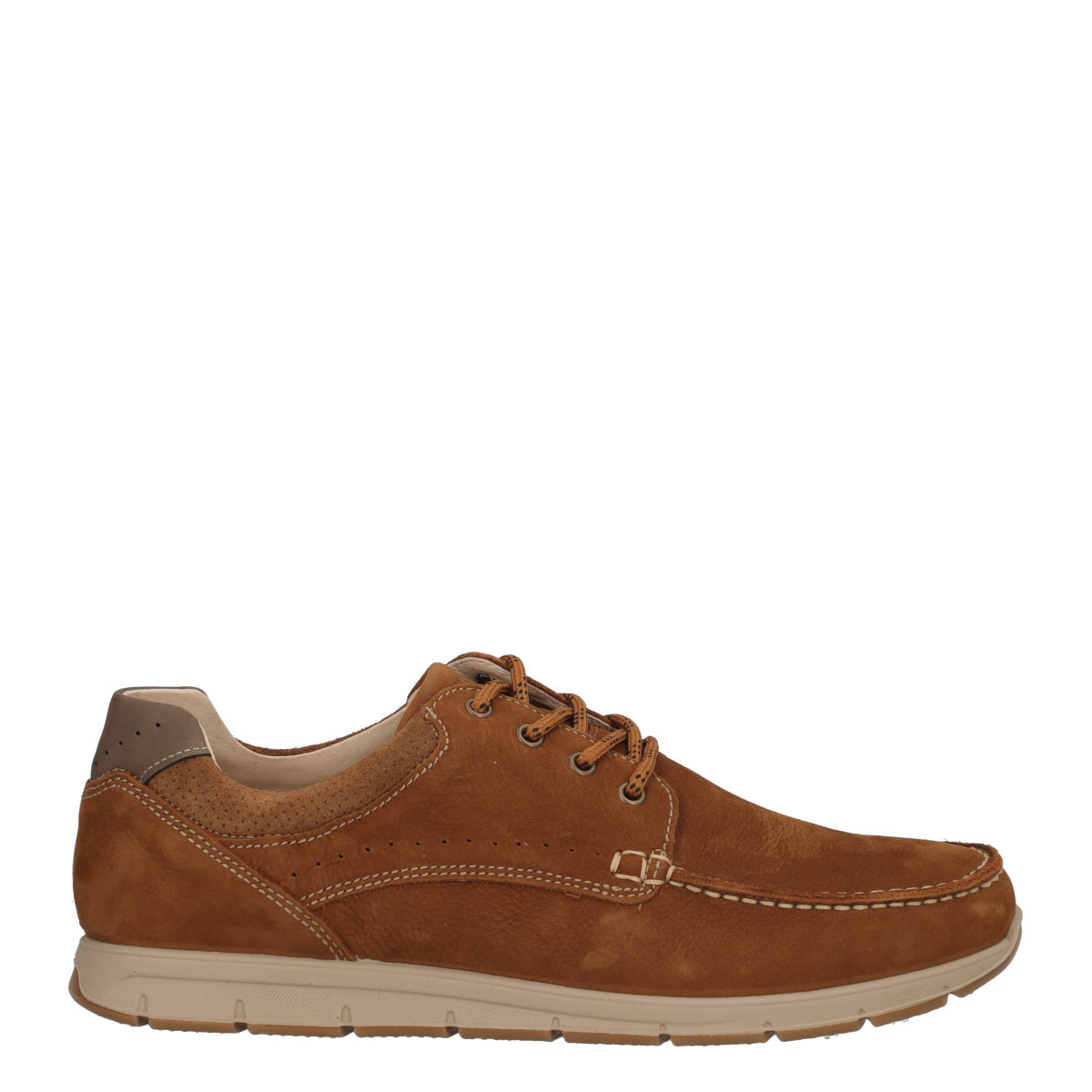 SANDERO Stringate Comfort Uomo Marroni