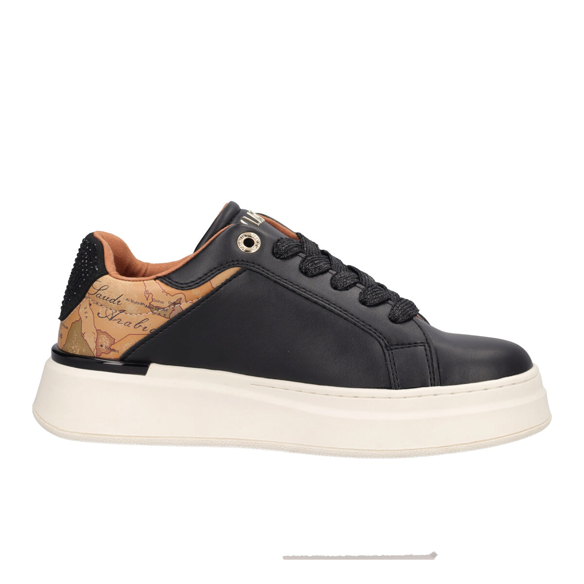 Sneakers Donna Nere e Beige
