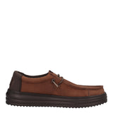 REV TUMBLED LEATHER Mocassini Uomo Marroni