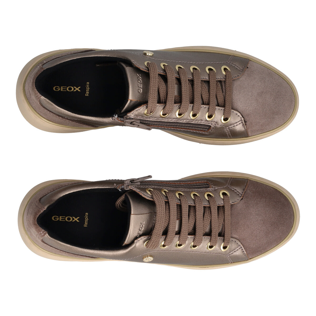 SUNNETTY Sneakers Donna Beige