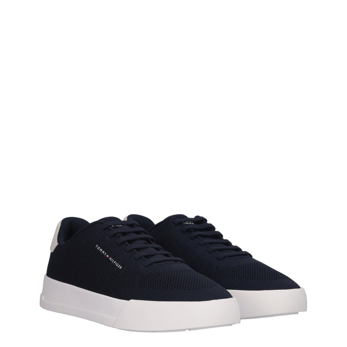 TH COURT KNIT Sneakers Uomo Blu