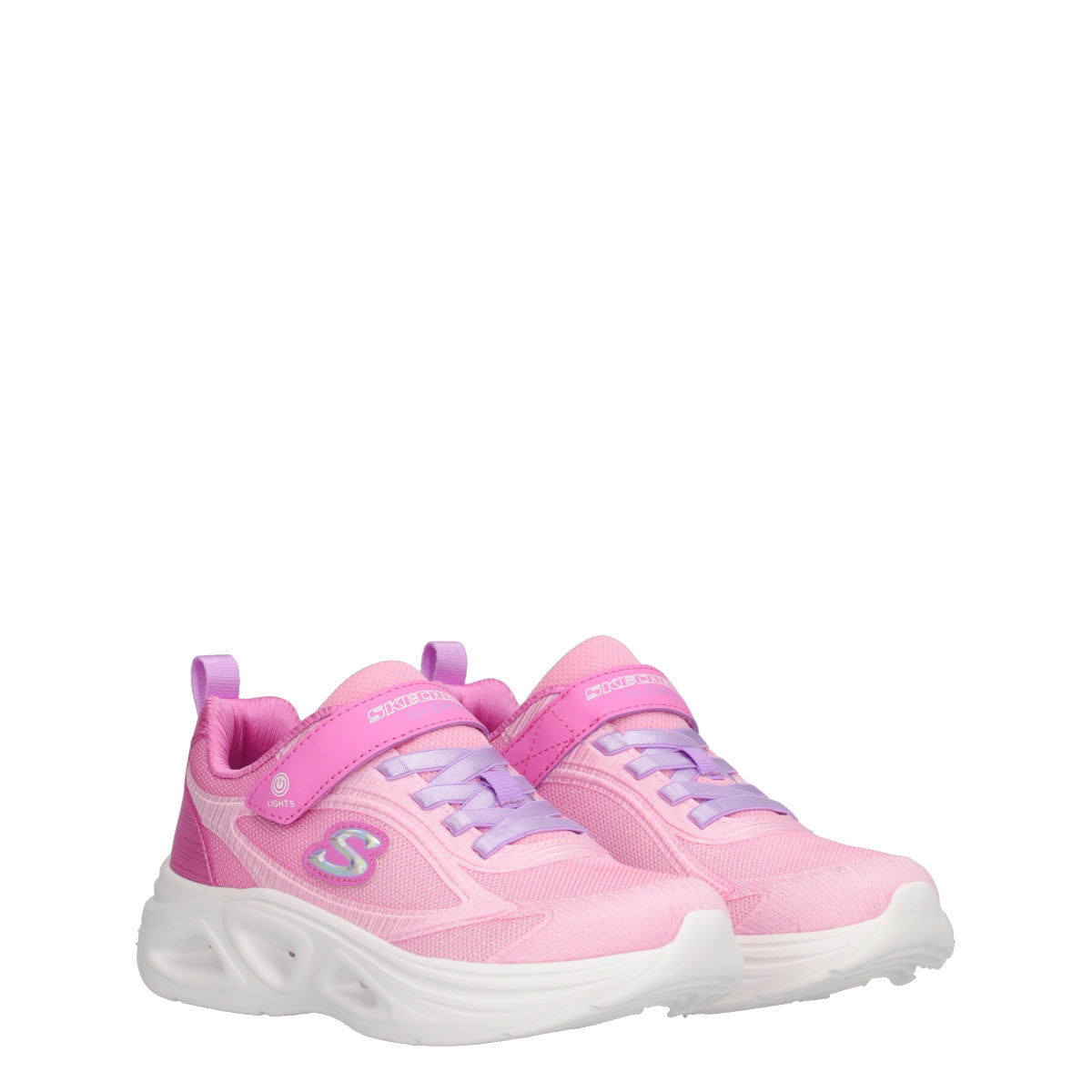 S LIGHTS Sneakers Bambina Rosa - con Luci