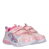 Sneakers Bambina Unicorn Rosa con Luci