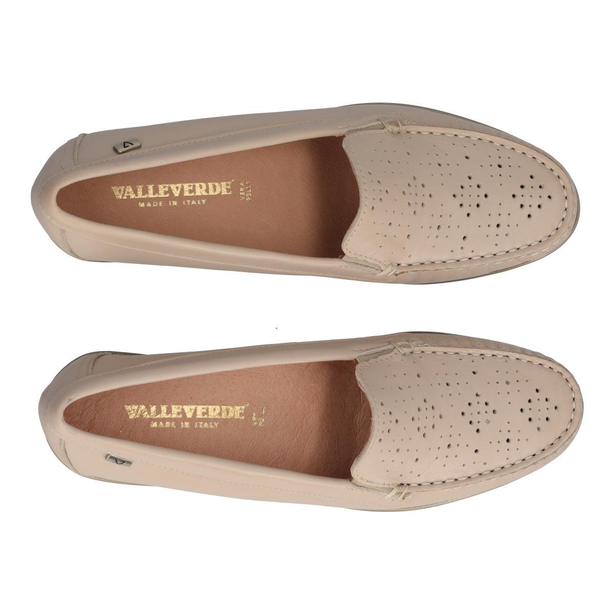 Mocassini Donna Beige