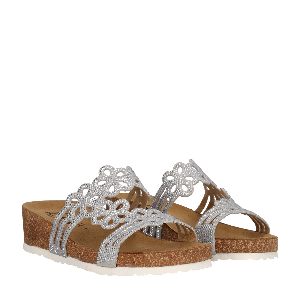 Ciabatte Donna Argento