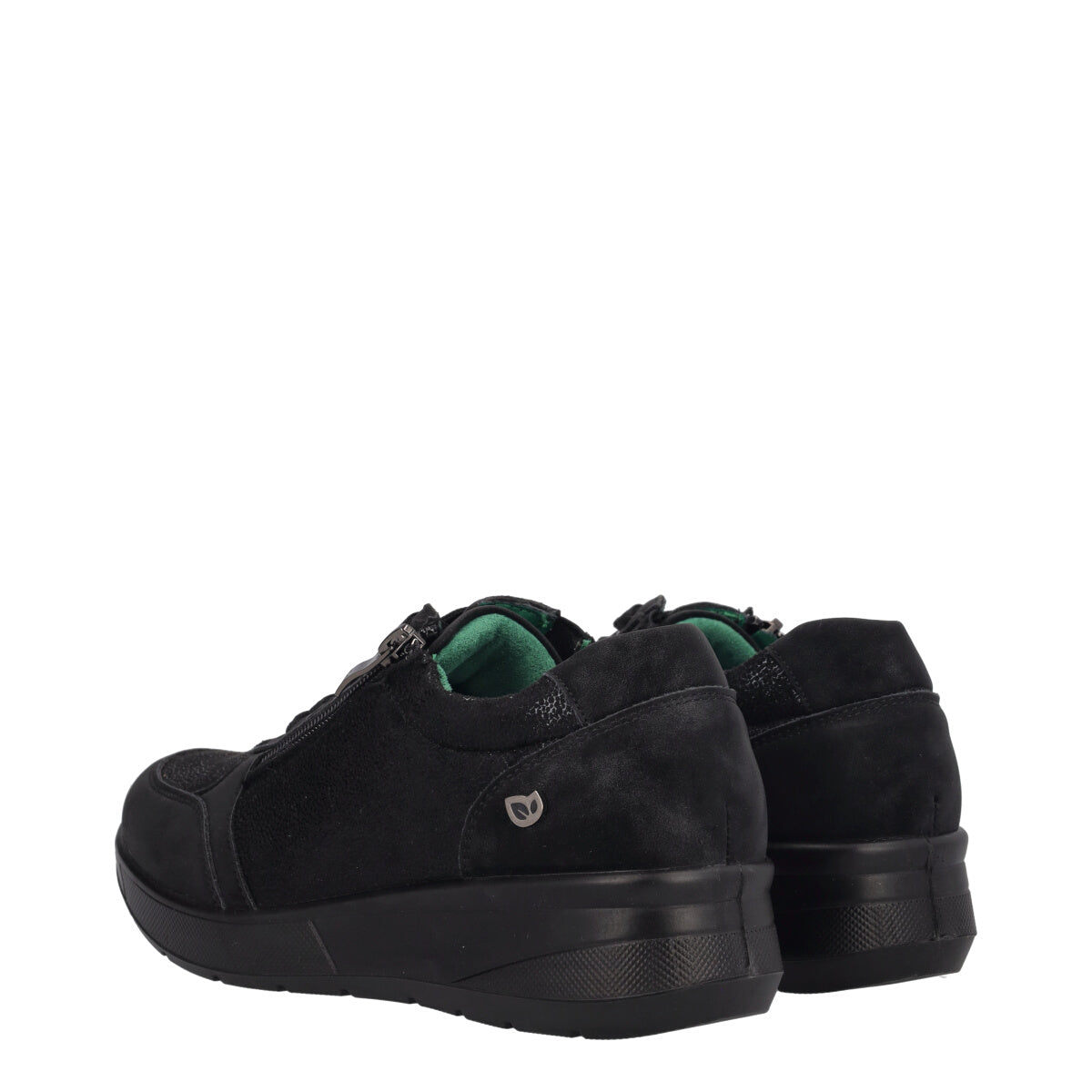 Stringate Comfort Donna Nere