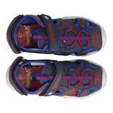 Sandali Bambino Blu Spider-Man con Luci