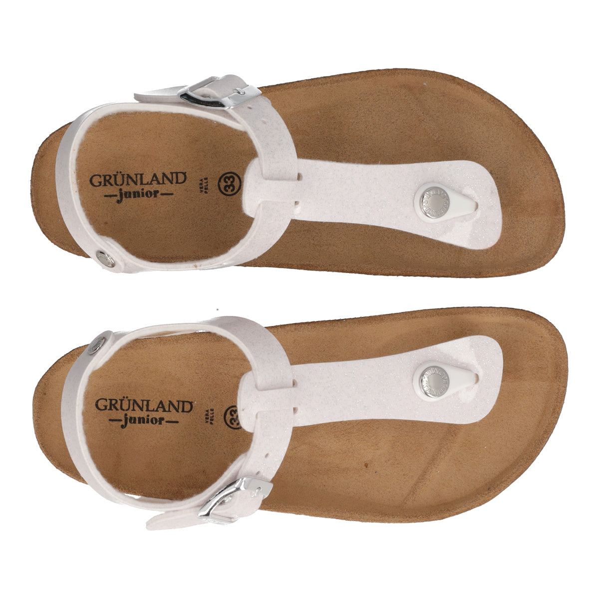 LUCE Sandali Infradito Bambina Bianchi