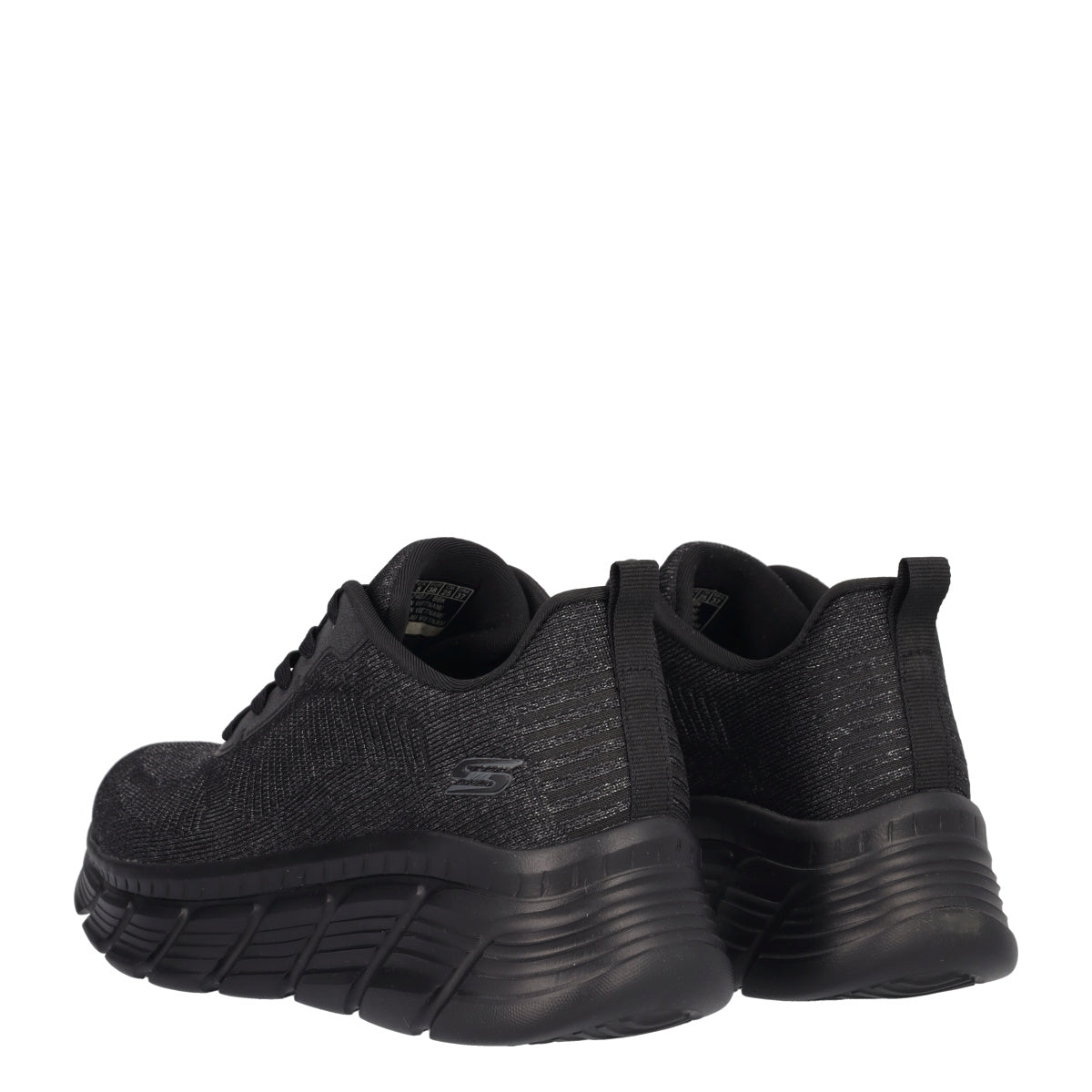 BOBS B FLEX HI Sneakers Donna Skechers nero