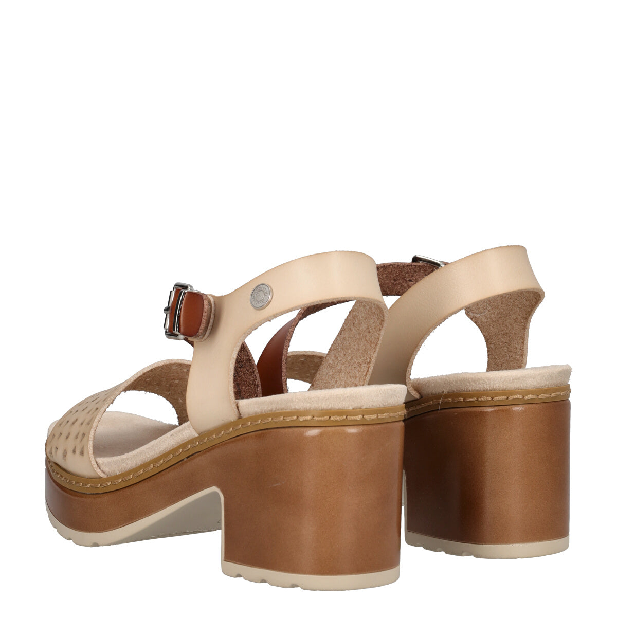 Sandalo Con Tacco Largo Ice