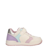 RISHON Sneakers Bambina Off White, Rosa e Lilla