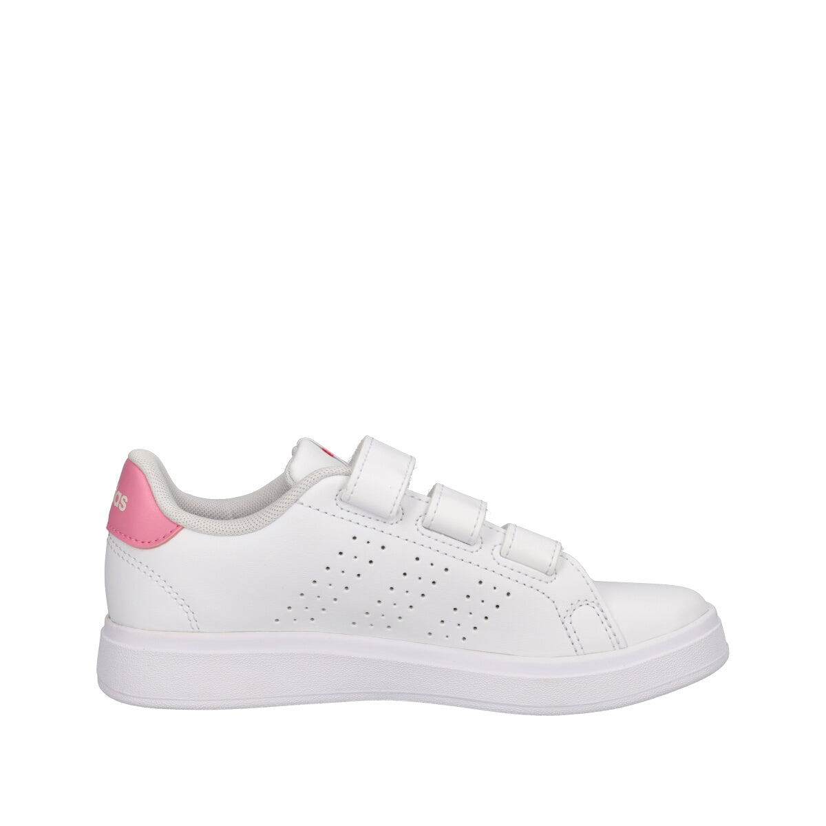 ADVANTAGE BASE 2.0 Sneakers Bambina Bianche e Rosa