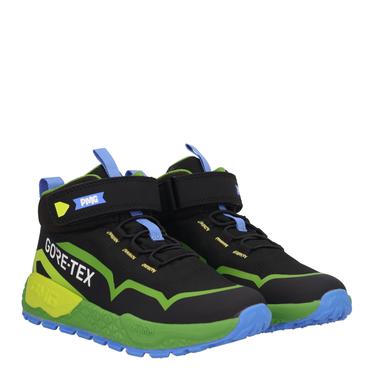 B&G STORM GTX Trekking Bambino Verdi e Nere