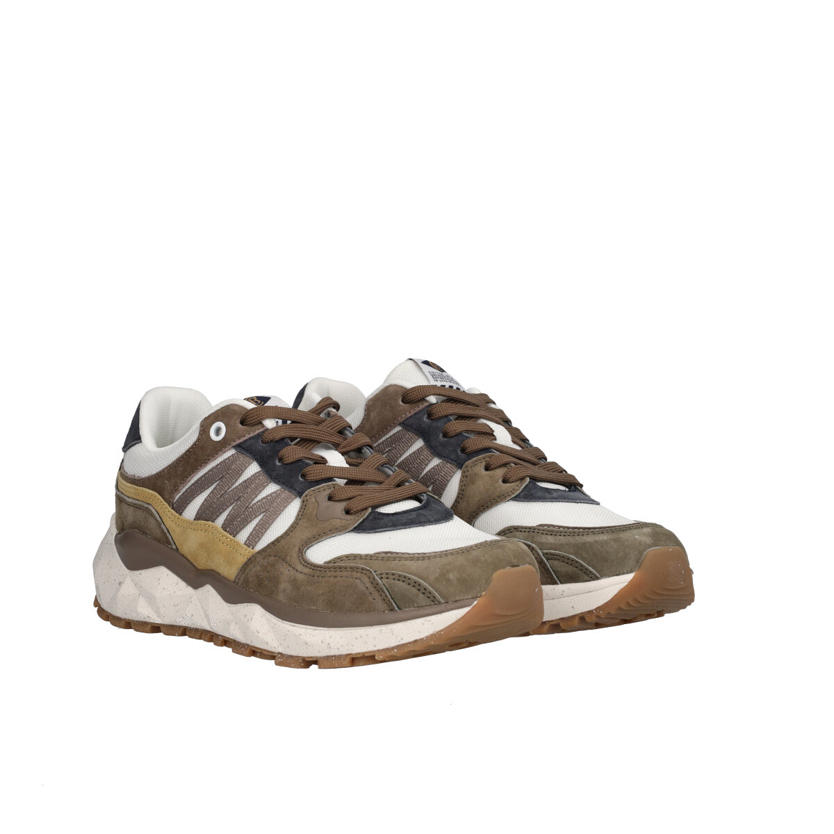 Sneakers Uomo Bianche e Marroni