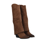 Stivali Donna Marroni