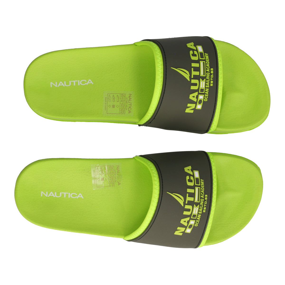 GILI Ciabatte Uomo Verde Fluo