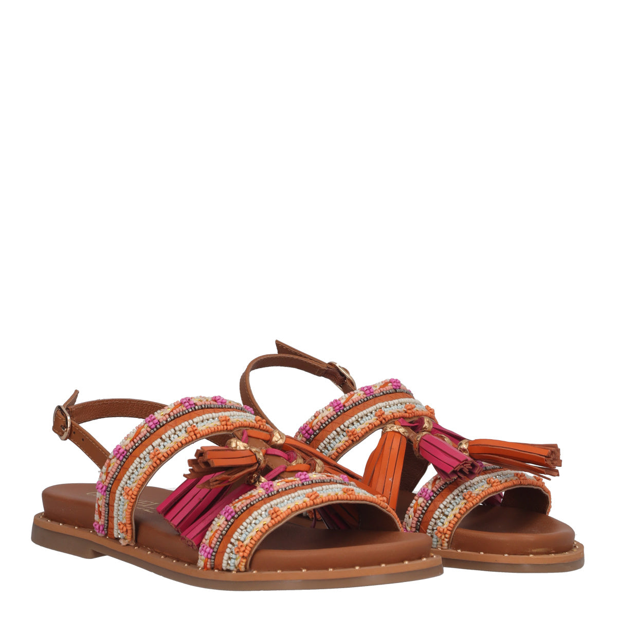 Sandali Donna Camel