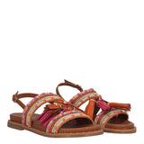 Sandali Donna Camel