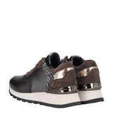 Sneakers Donna Grigio Metallizzato