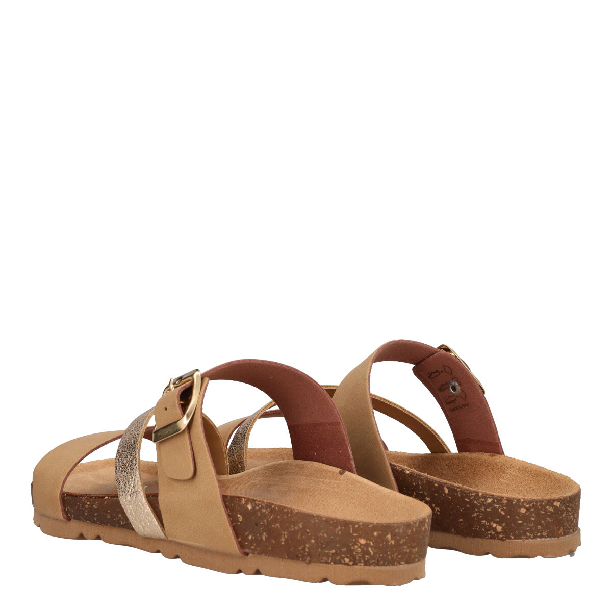 Ciabatte Donna Beige e Platino