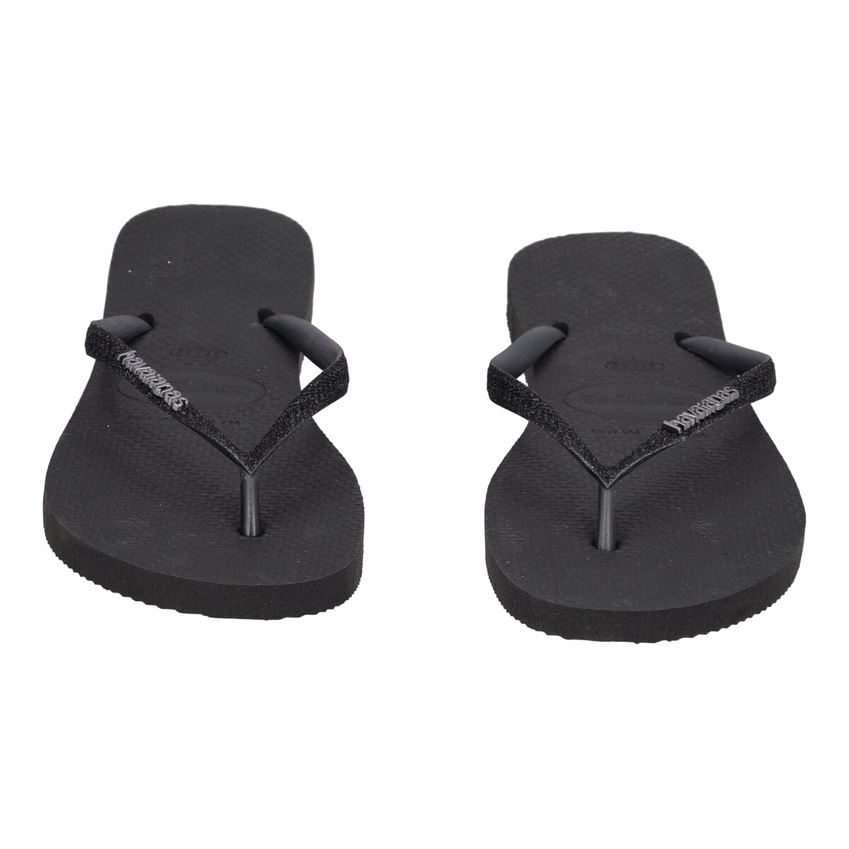 SLIM GLITTER II Infradito Donne Nere