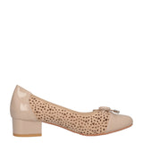 Ballerina con Tacco Donna Beige