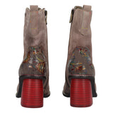 Stivaletti Donna Grigio/Tortor - Tacco 7 cm