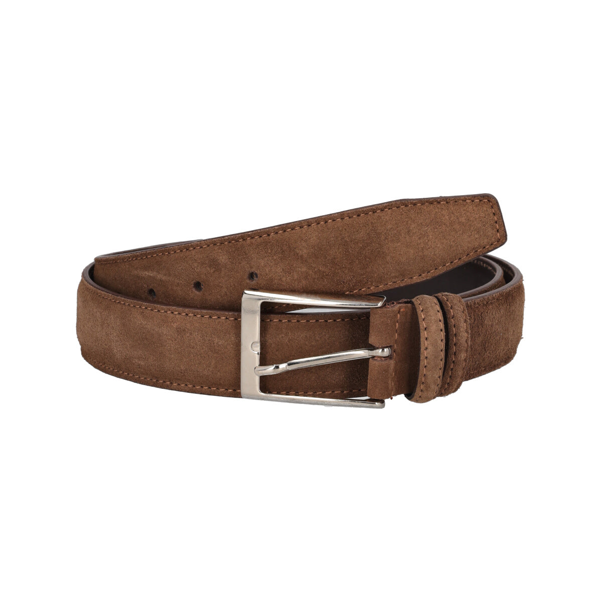 Cintura Uomo Camoscio Moro