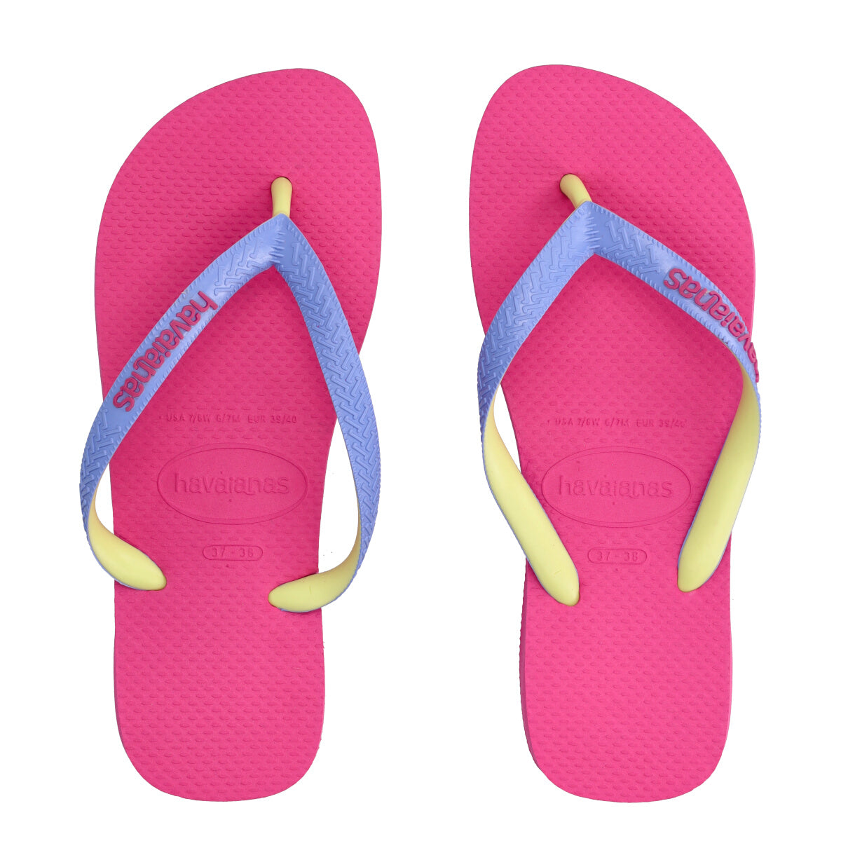 TOP MIX Infradito Donna Fucsia e Lilla