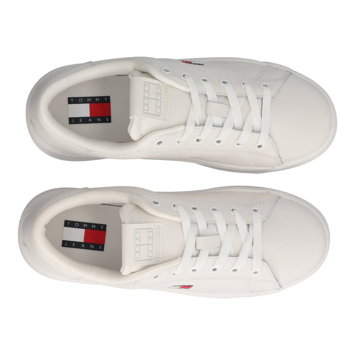 TJW SCRIPT CUPSOLE FLATFORM Sneakers Donna Ecru