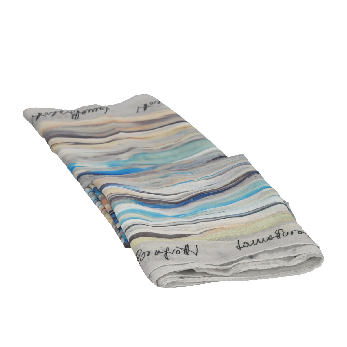 Pashmina Donna Grigia Riga Voille