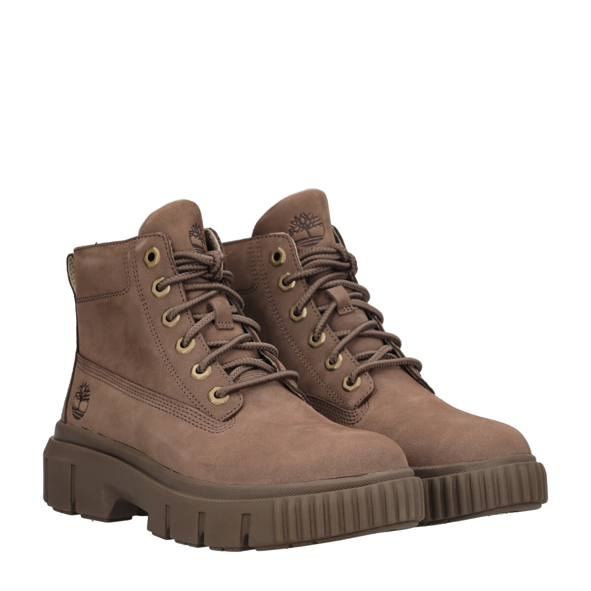 GREYFIELD MID LACE UP BOOT Stivaletti Donna Marroni