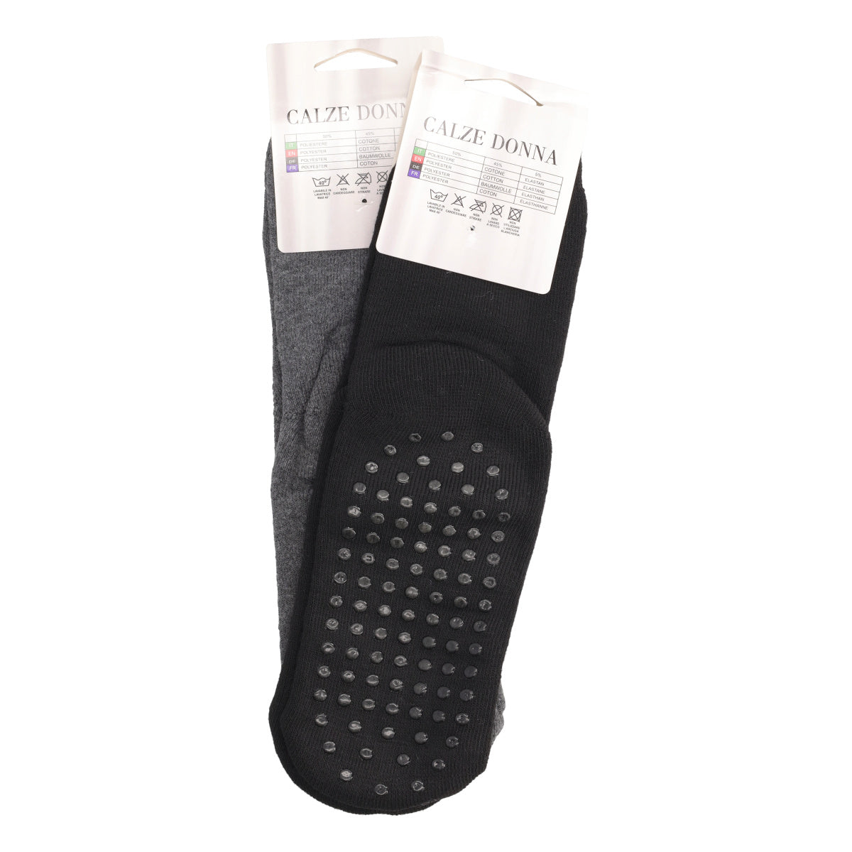 Calze Antiscivolo Donna Colori assortiti