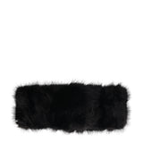 Collo pelliccia Donna Nero