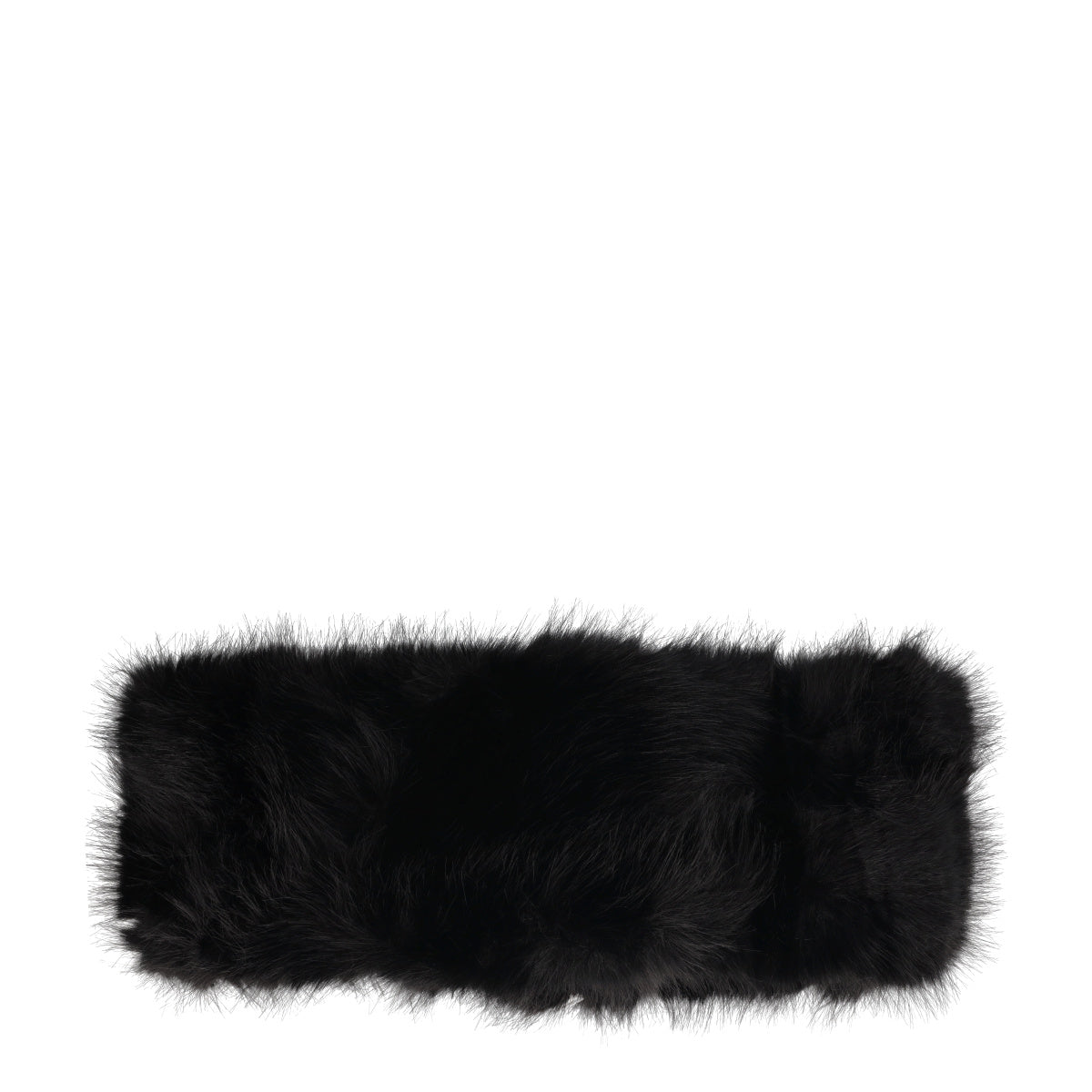 Collo pelliccia Donna Nero