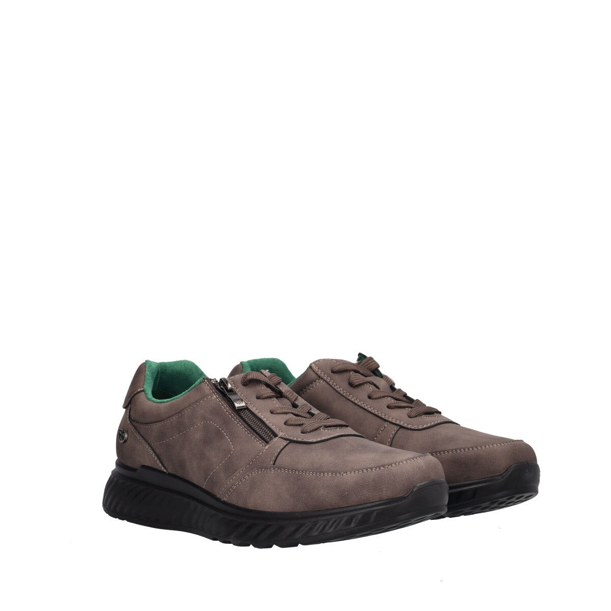 Stringate Comfort Uomo Taupe