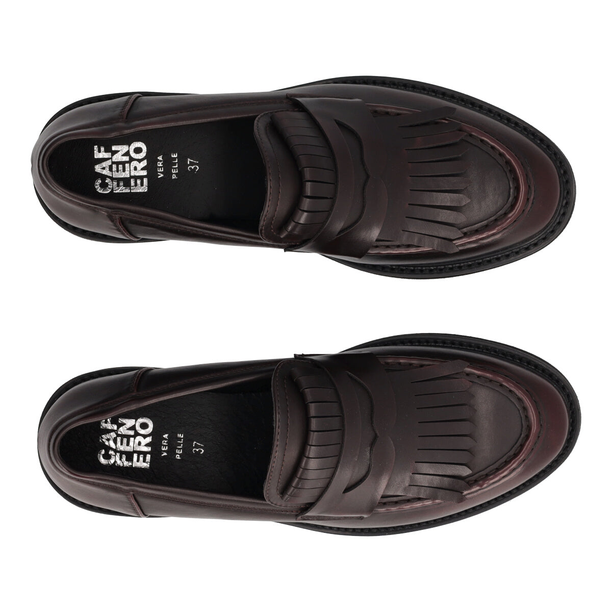 Mocassini Donna Bordeaux