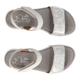 Sandali Bambina Bianche e Argento