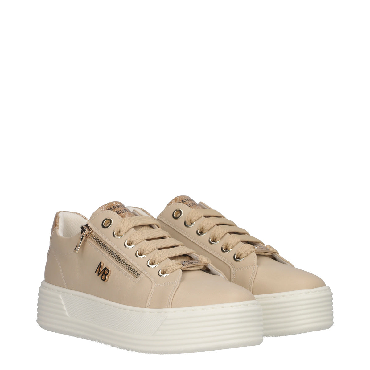 MIRA Sneakers Donna Beige