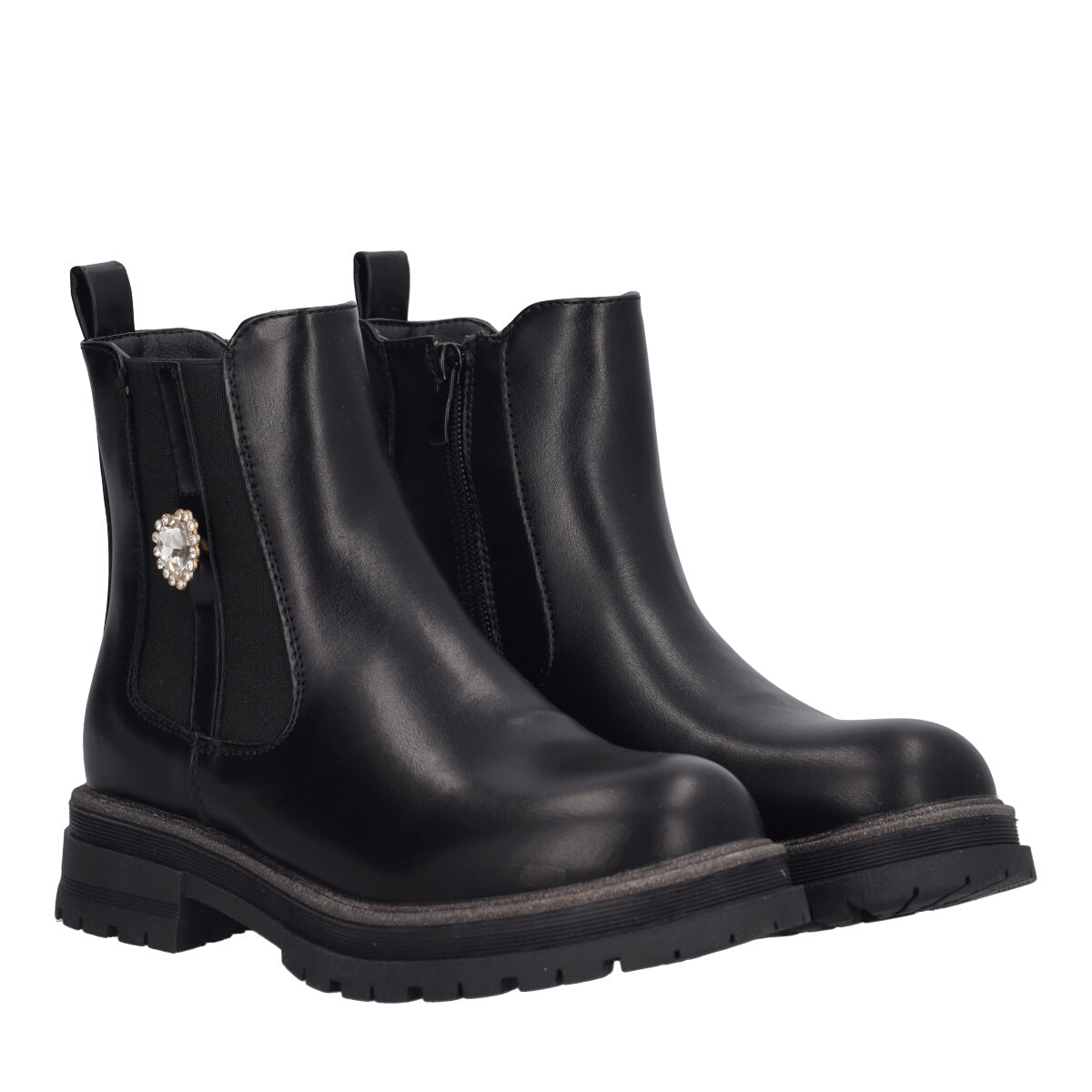 Stivaletti Bambina Neri