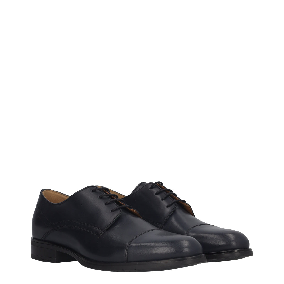RUSTY Stringate Uomo Blu in Pelle