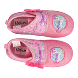 Pantofole Bambina Rosa - Unicorn
