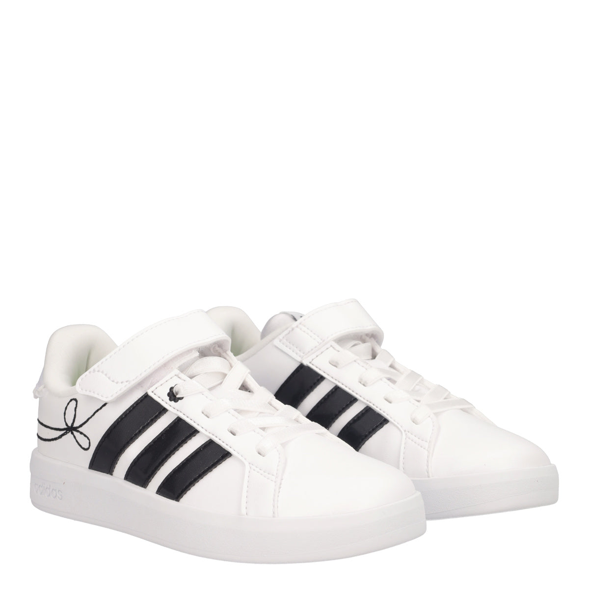 GRAND COURT 3.0 Sneakers Bambina Bianche