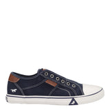 Sneakers Slip-on Uomo Blu Denim