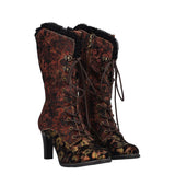 Stivali Donna Bronzo - Tacco 7 cm