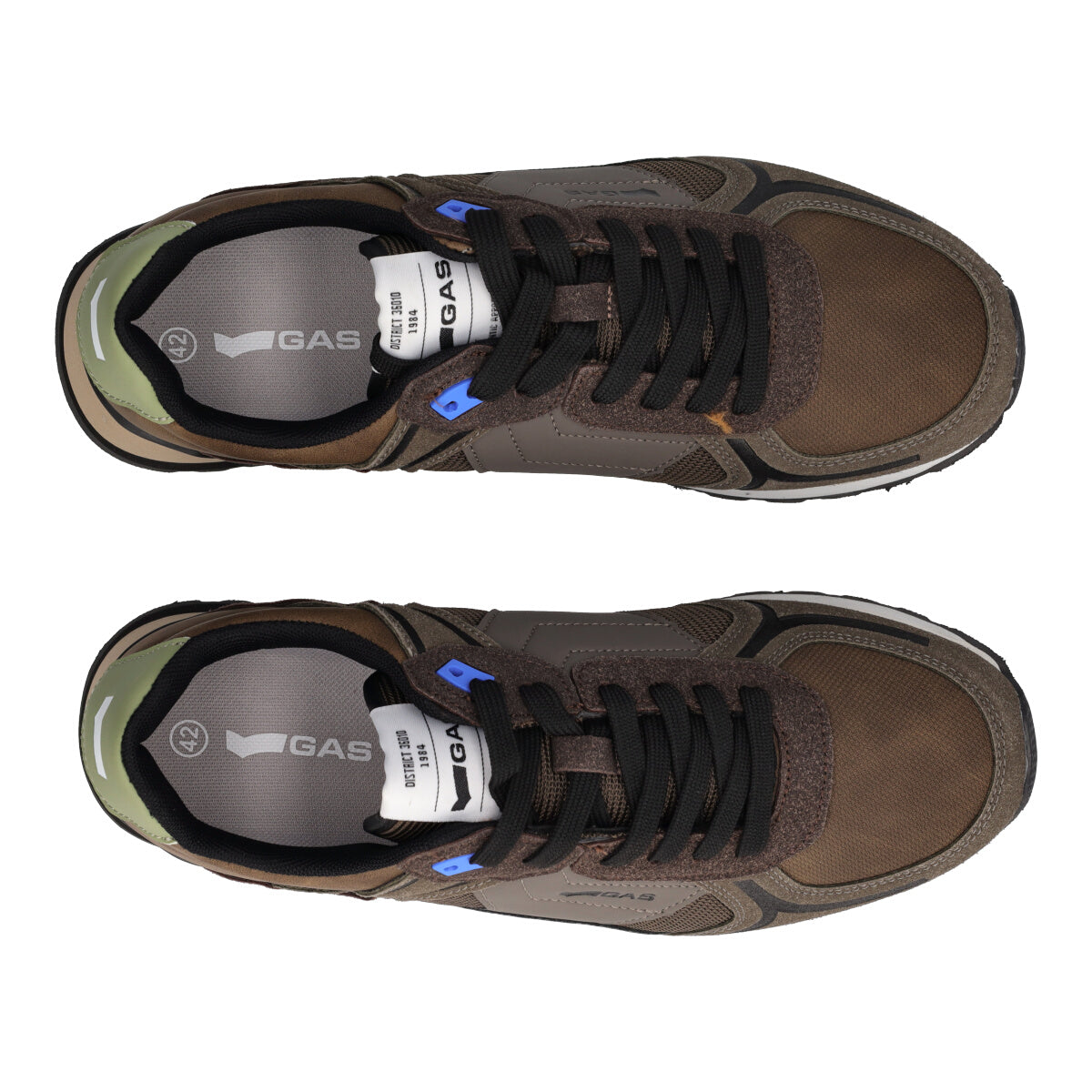 LOGAN MIX Sneakers Uomo Marroni