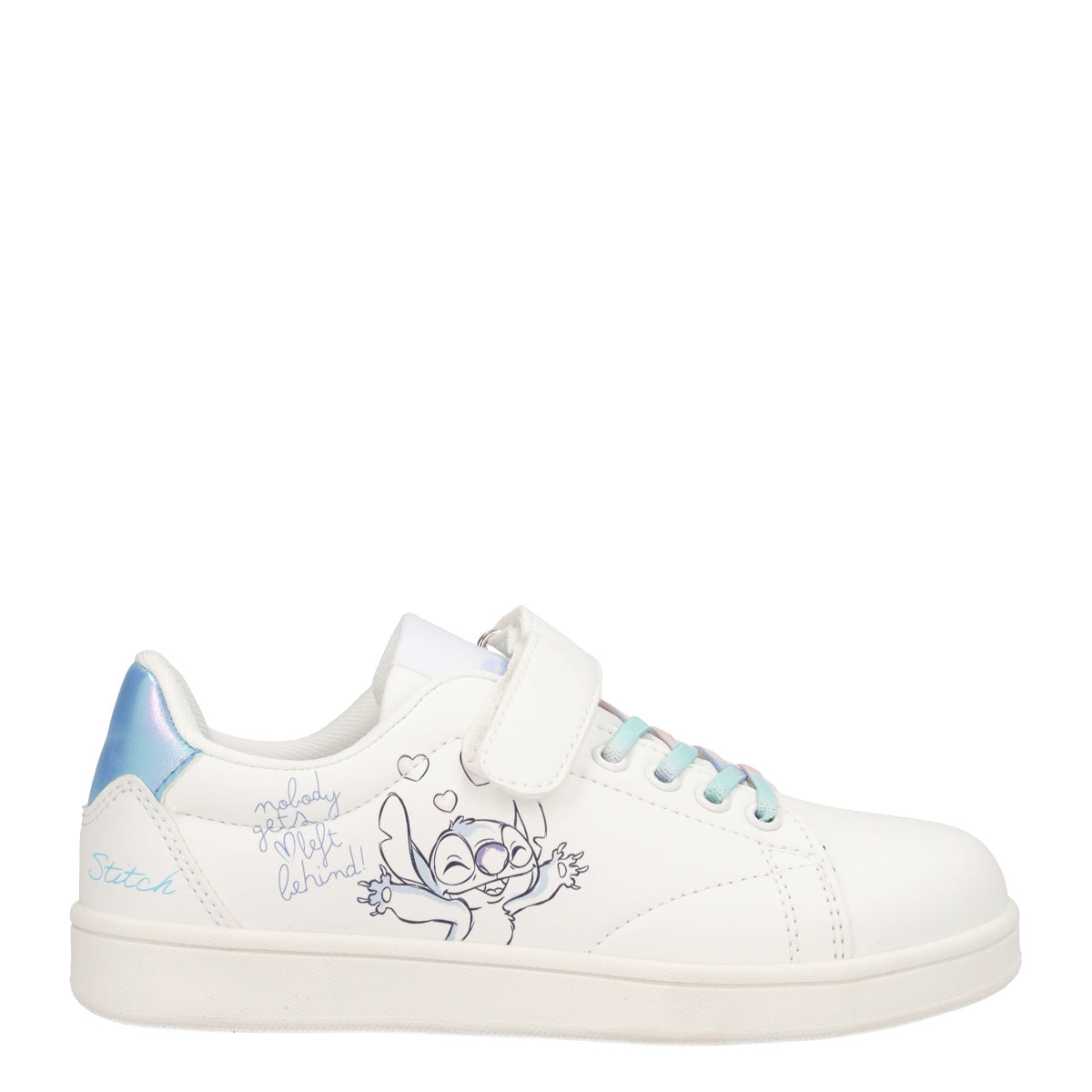 Sneakers Bambina Bianche - Stitch