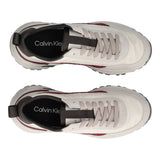 Sneakers Donna Panna, Grigia e Bordeaux