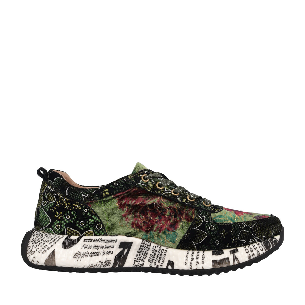 Sneakers Donna Verdi in Pelle